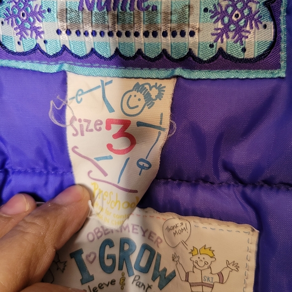 Obermeyer Girls' Ski Snowflake Jacket 3 - Picture 8 of 16